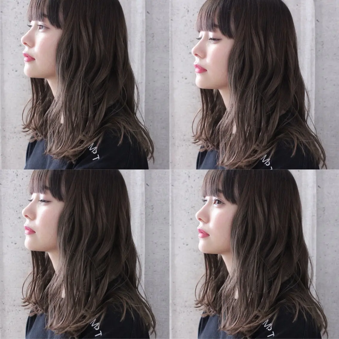 セミロング カラー パーマ ニュアンスパーマ カット ヘアカラー トリートメント ooit 【オーイット】のヘアスタイル