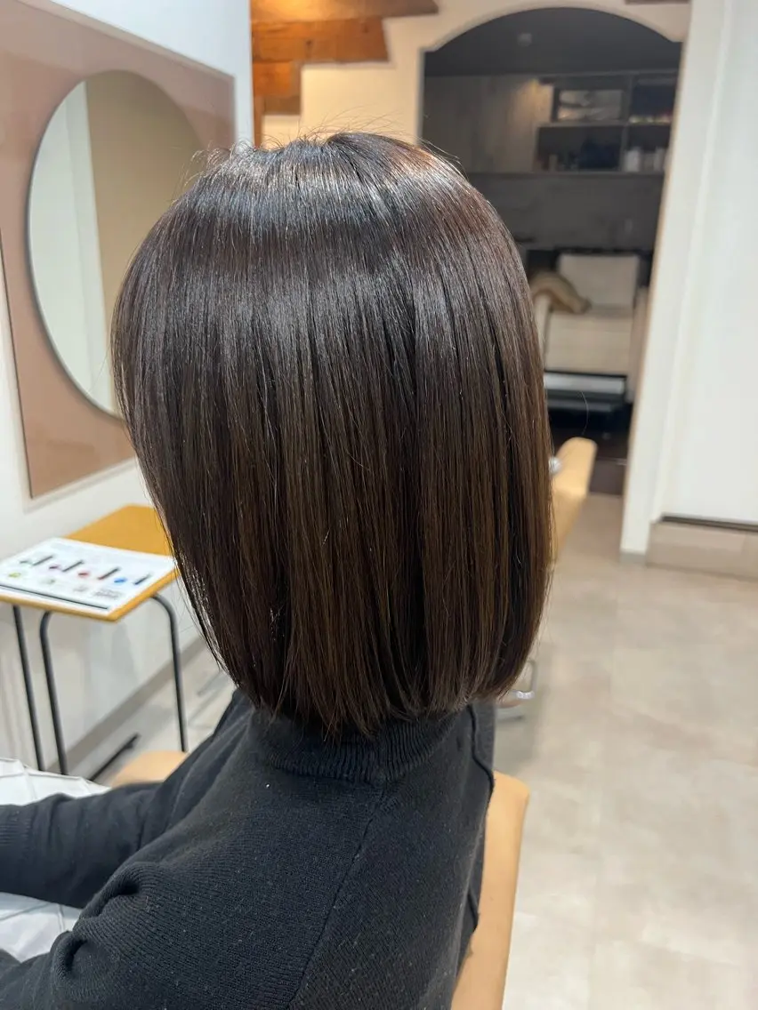 カラー ベージュカラー ハラダユウカ flower西明石店のヘアスタイル