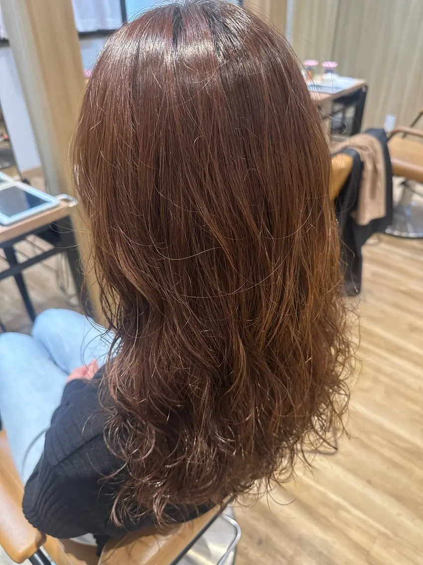 セミロング パーマ カット パーマ ✨✂️Nori ✂️✨のヘアスタイル