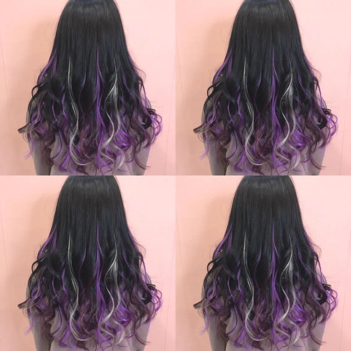 ロング カラー ハイライトカラー パープルカラー ハイライト 🌷MAYU 🌷のヘアスタイル