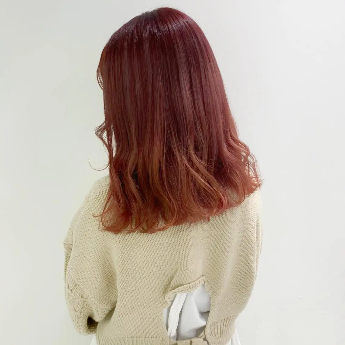 セミロング カラー *モデル募集🤍横浜 透明感カラー🫧のヘアスタイル