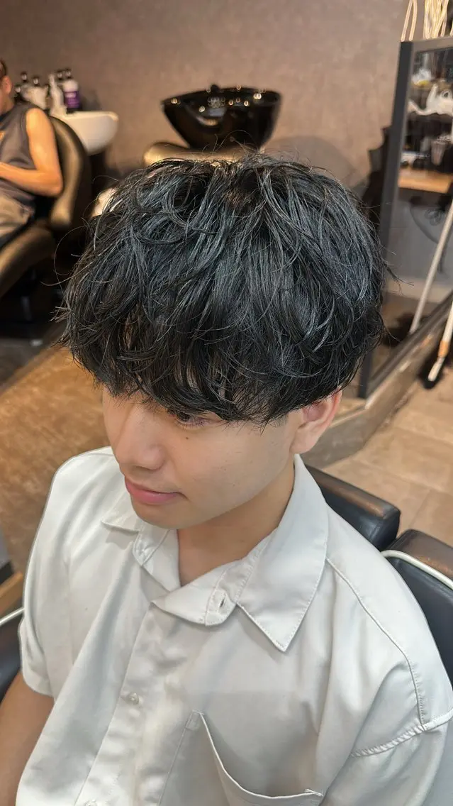 メンズ 大宮/海外風パーマ 🇺🇸隼也🇪🇸のヘアスタイル