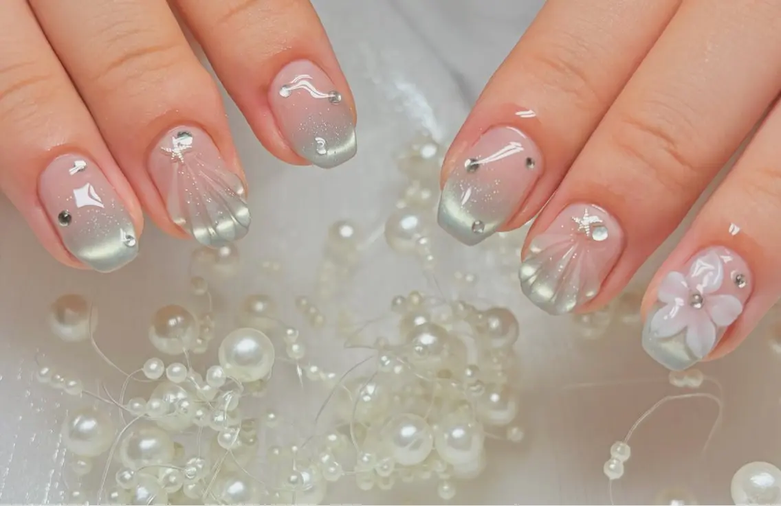 ネイル 持ち込み ハンドネイル nail patio hinaのネイルデザイン