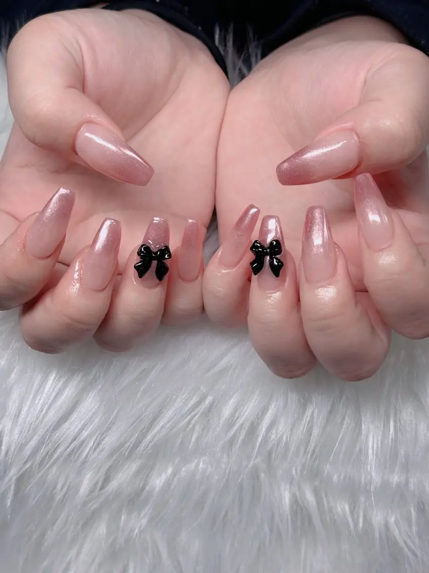 ネイル フレンチネイル ジェルネイル ハロウィン キラキラネイル 韓国ネイル ハンドネイル H.baby Nail Salonのネイルデザイン