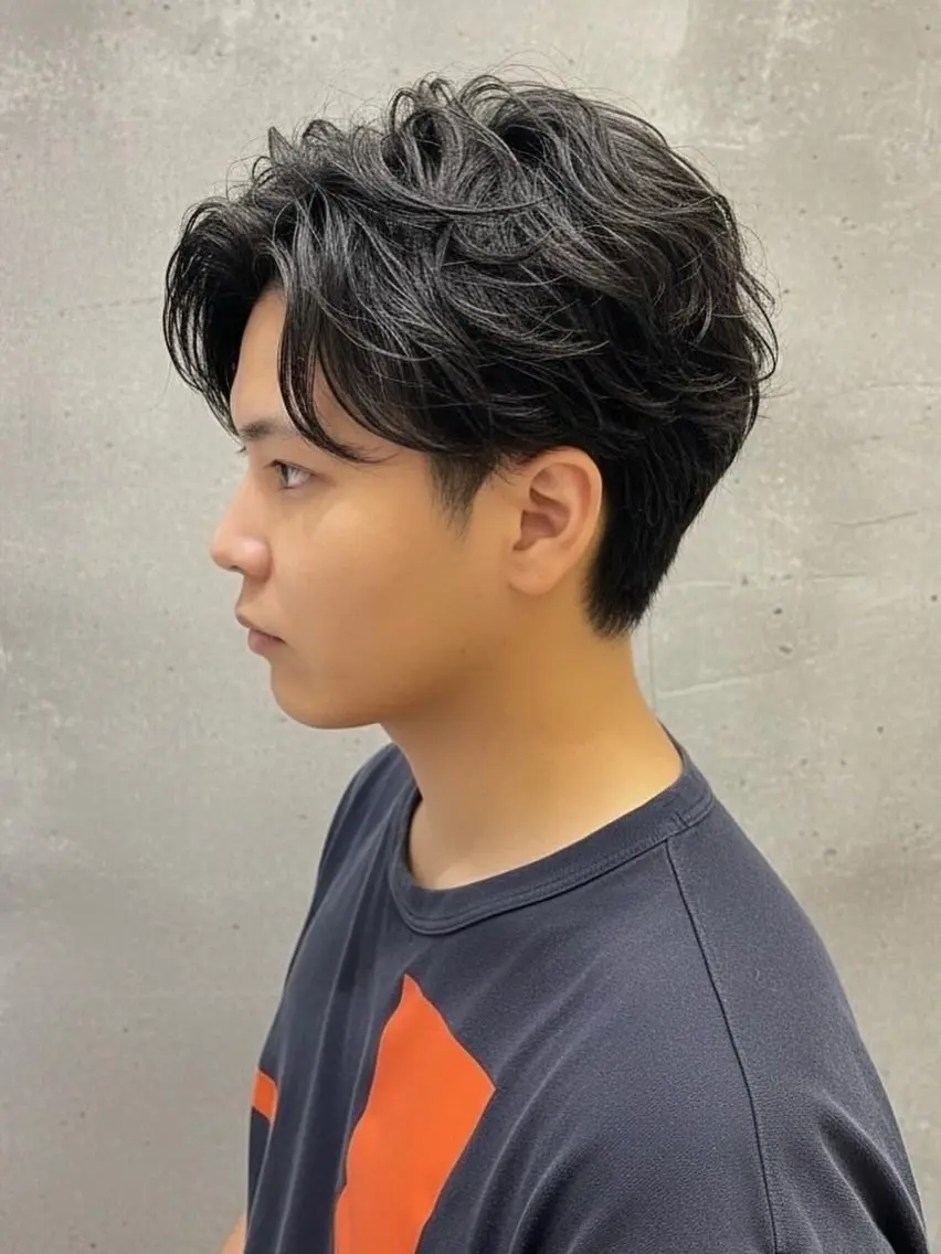 【名古屋/上前津】メンズカット+眉カット+ヘッドスパシャンプーの写真