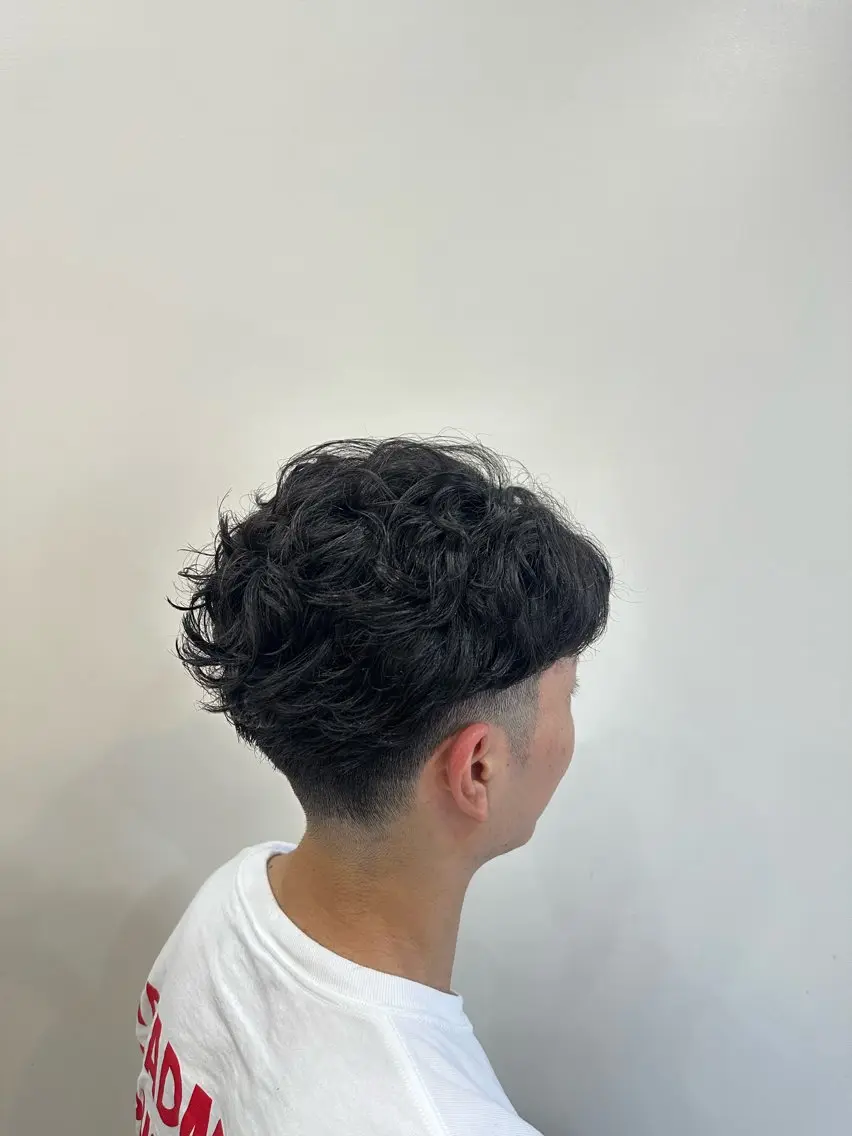 パーマ メンズ カット パーマ ✨髪質改善 ✨工藤のヘアスタイル
