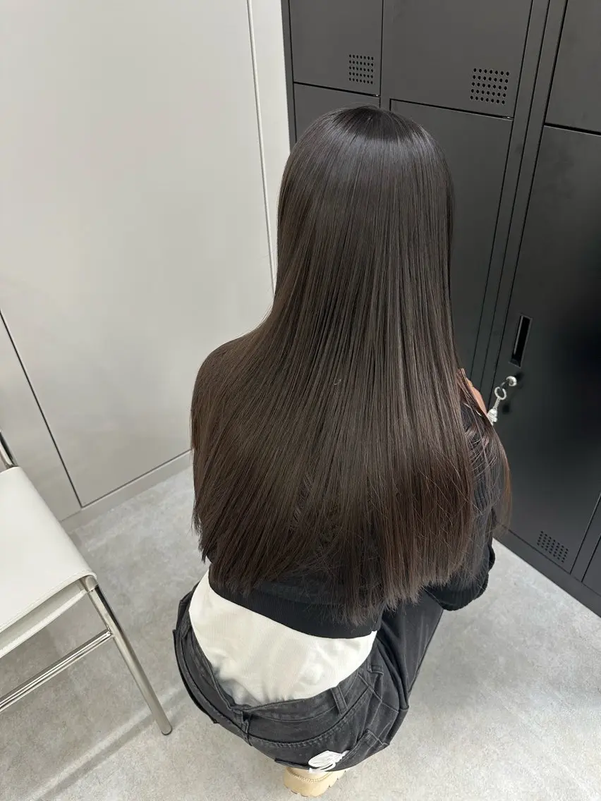 【new】カット＋カラー＋髪質改善りんご幹細胞トリートメント¥15400の写真