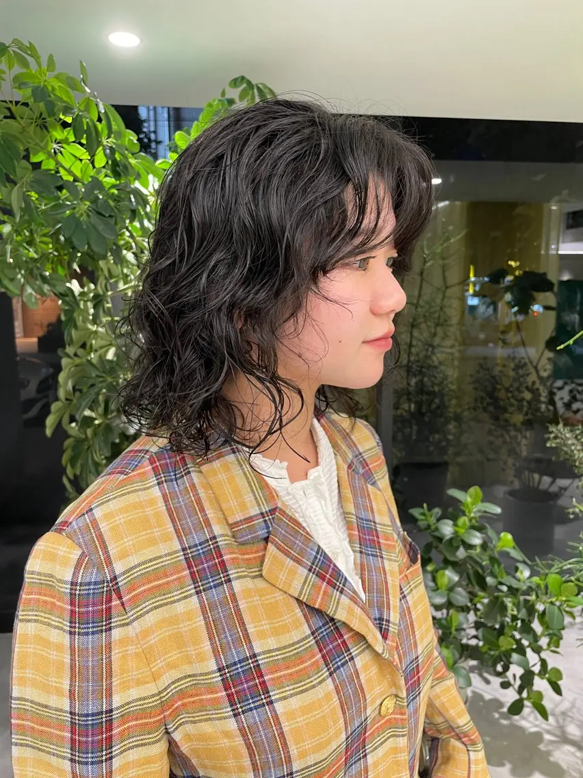 パーマ パーマ 堀 愛希子のヘアスタイル