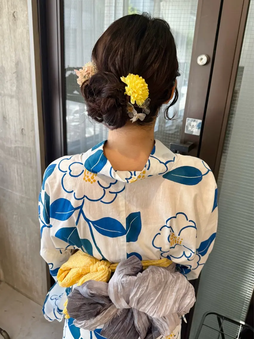 セミロング ヘアアレンジ 伴 麻彩のその他イメージ