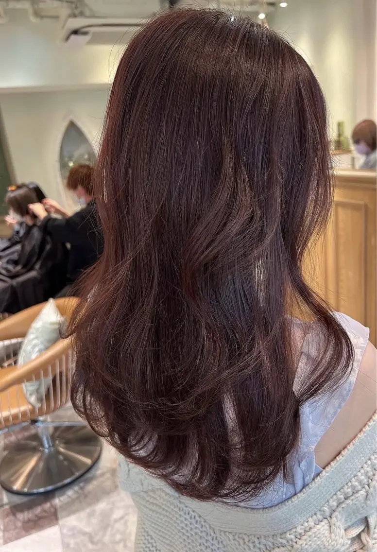 ロング カラー ヘアカラー 縮毛矯正/髪質改善 小野竜聖のヘアスタイル