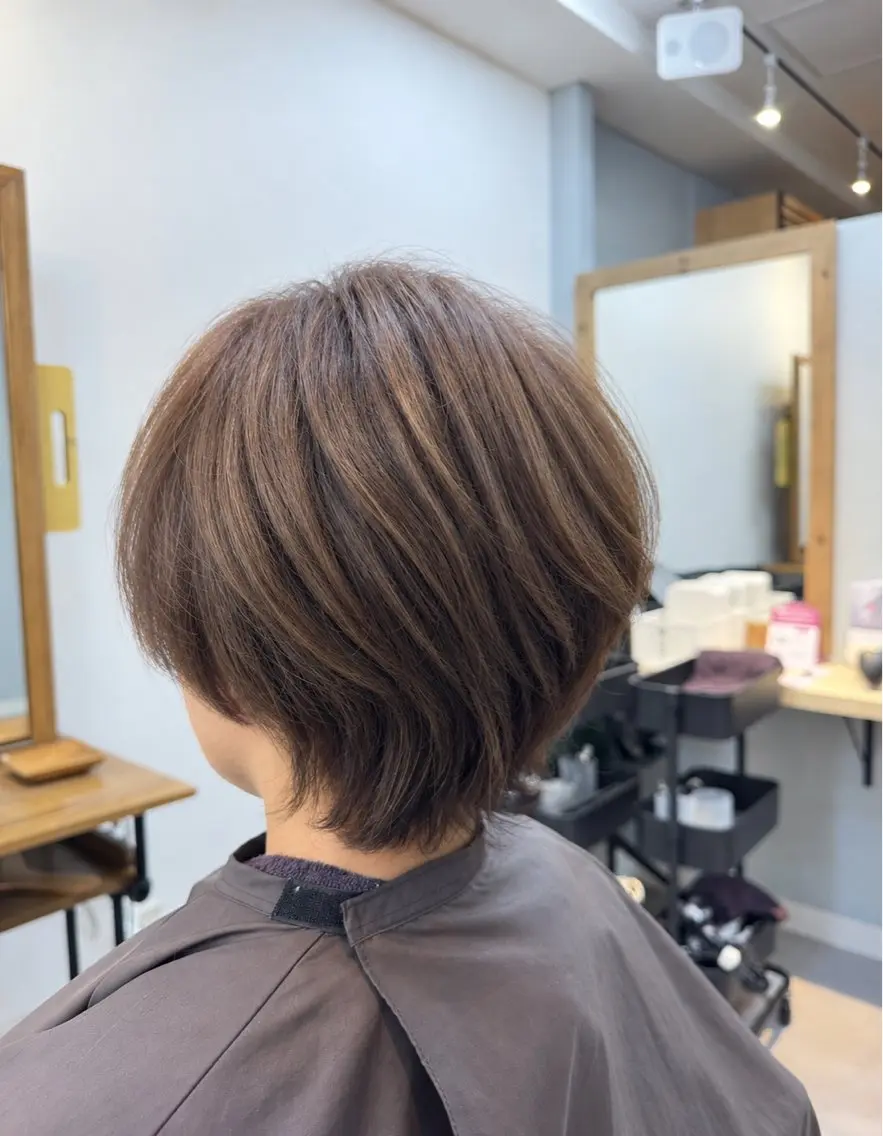 ショート 😈ume😈ウルフ /ハイトーン/メンズのヘアスタイル