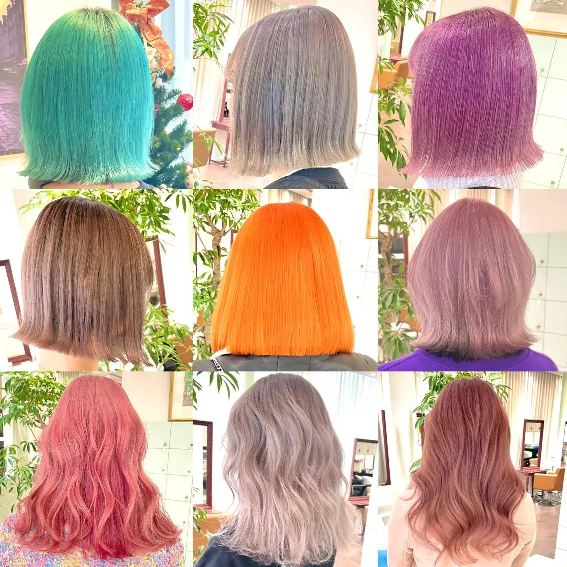 【期間限定】🌈 【ダメージ90%カット】ケアカラー🌈潤いトリートメントサービス🌈(シングルカラー)の写真