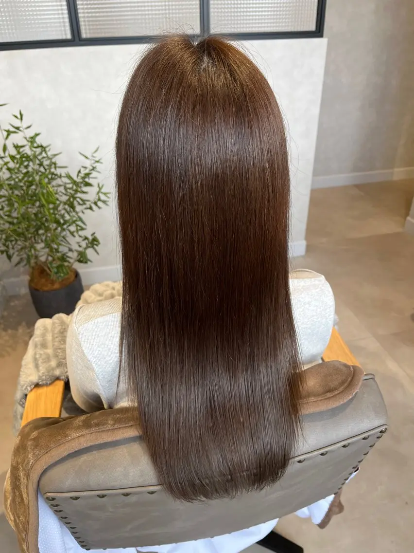 カラー ブラウンカラー 髪質改善 ヘアカラー トリートメント 透明感カラー🪽/ 個室スパ🫧/はるかのヘアスタイル