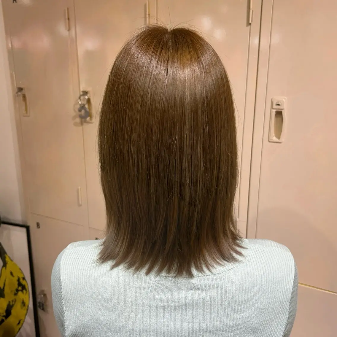 ミディアム ヘアカラー トリートメント 🫧🛼ハイトーン 🧬🫧フウワのヘアスタイル