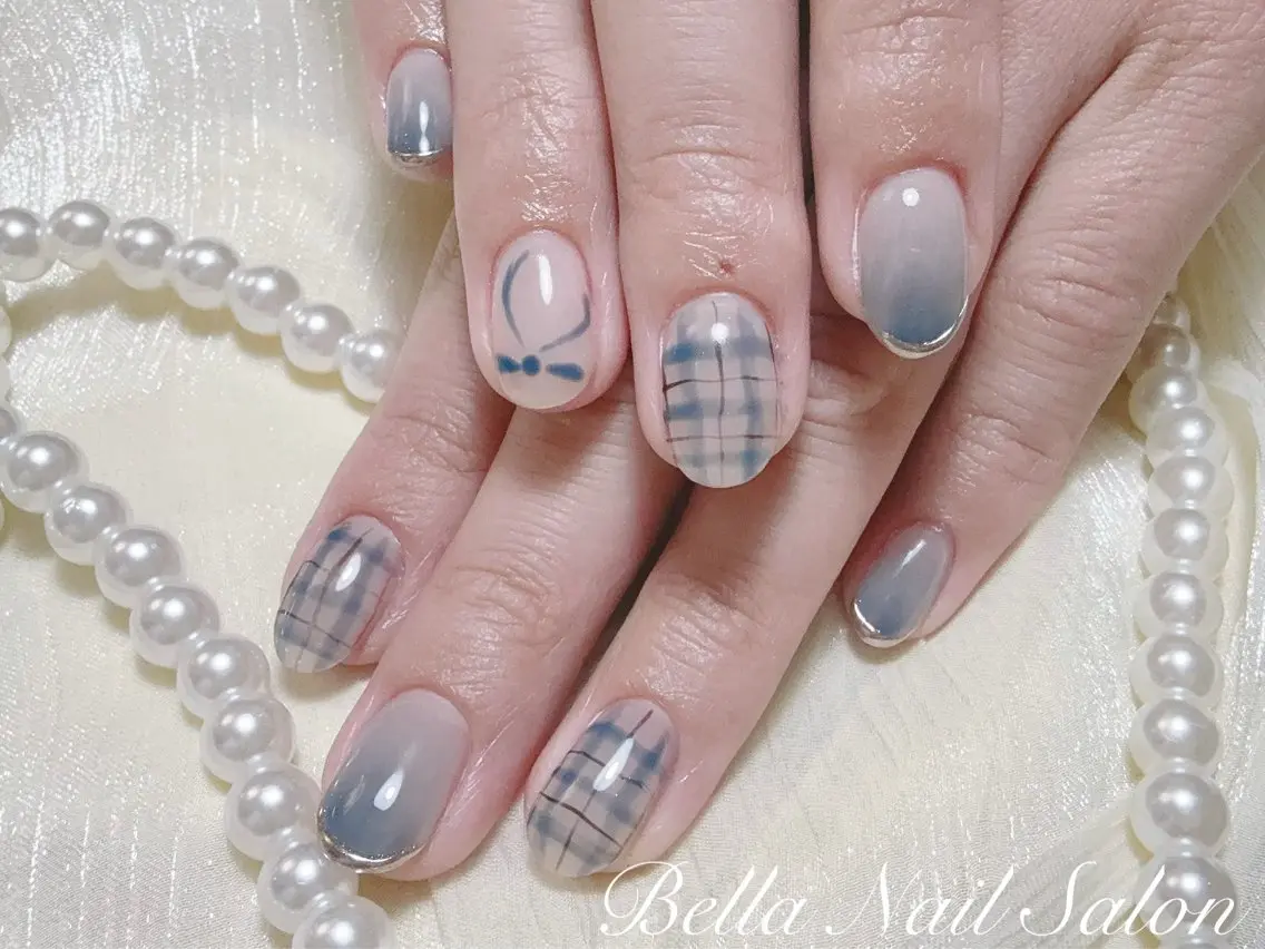 ネイル ハンドネイル Bella Nail Salonパラジェルのネイルデザイン