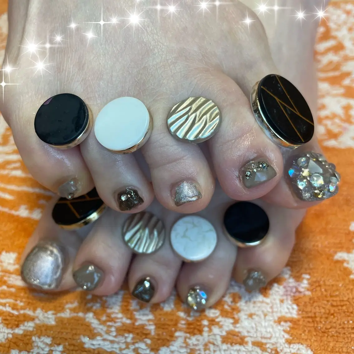 ネイル フットネイル マグネットネイル マットネイル ミラーネイル NAIL★M 真紀のネイルデザイン