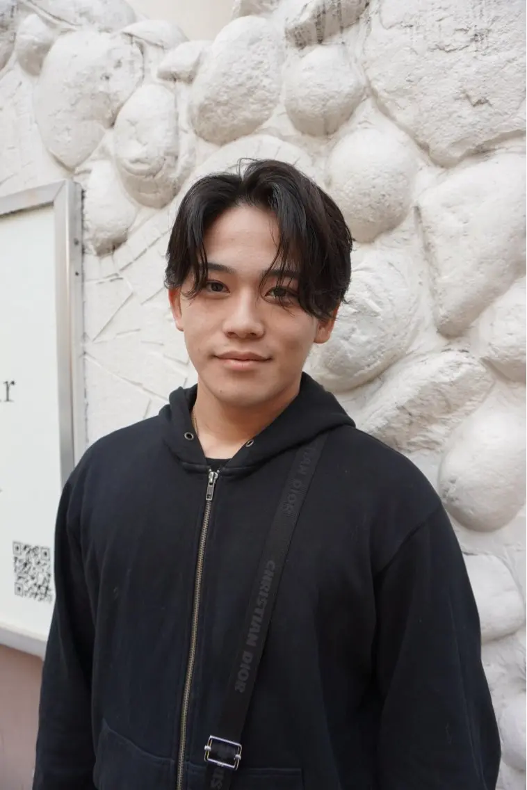 パーマ メンズ カット パーマ 大阪メンズ 美容師井上智博のヘアスタイル