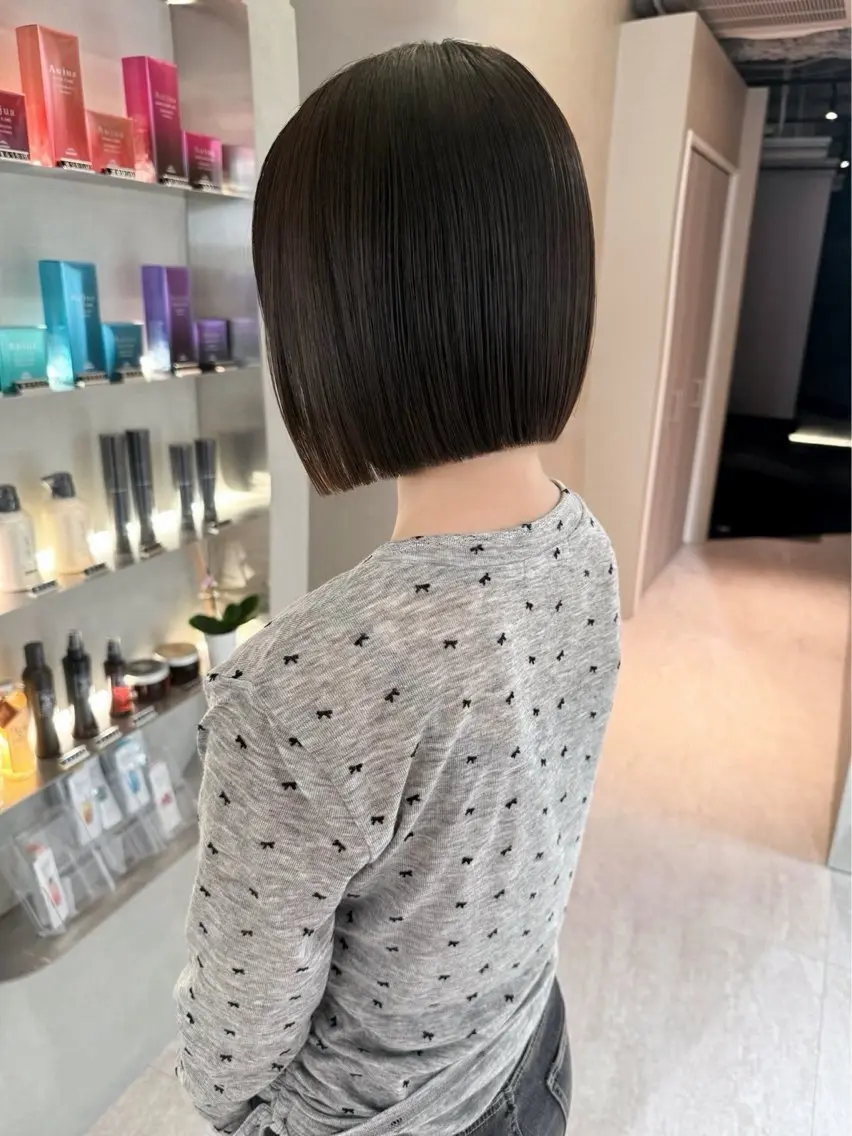 カラー ヘアカラー トリートメント 艶カラー/髪質改善 そうたのヘアスタイル