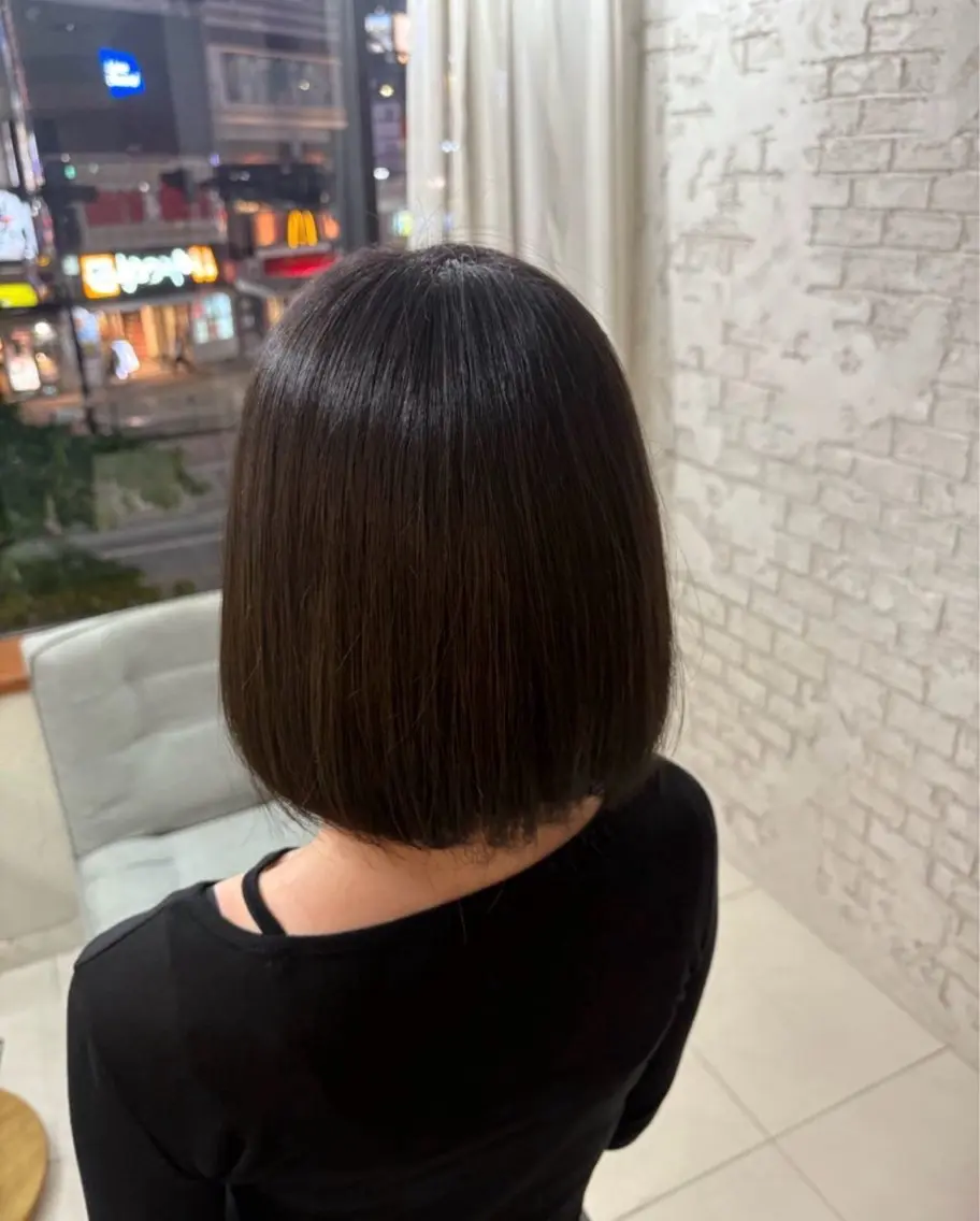 ミディアム ボブカットモデル募集 🩵AKIHO🩵のヘアスタイル
