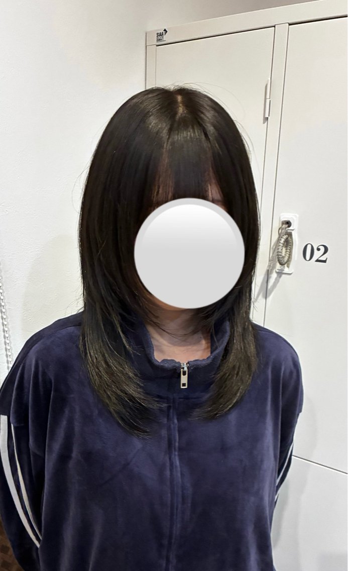 ミディアム 長澤 太陽のヘアスタイル