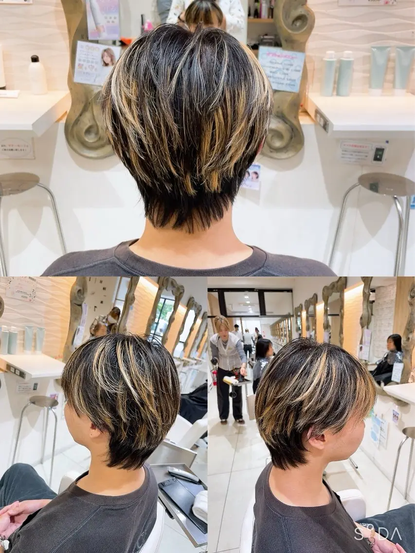 メンズ カット 山本 真緒のヘアスタイル