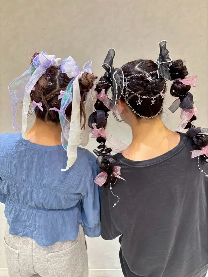 ヘアアレンジ ヘアセット 暖色カラー/アレンジ 🌺URUHA🌺のヘアスタイル