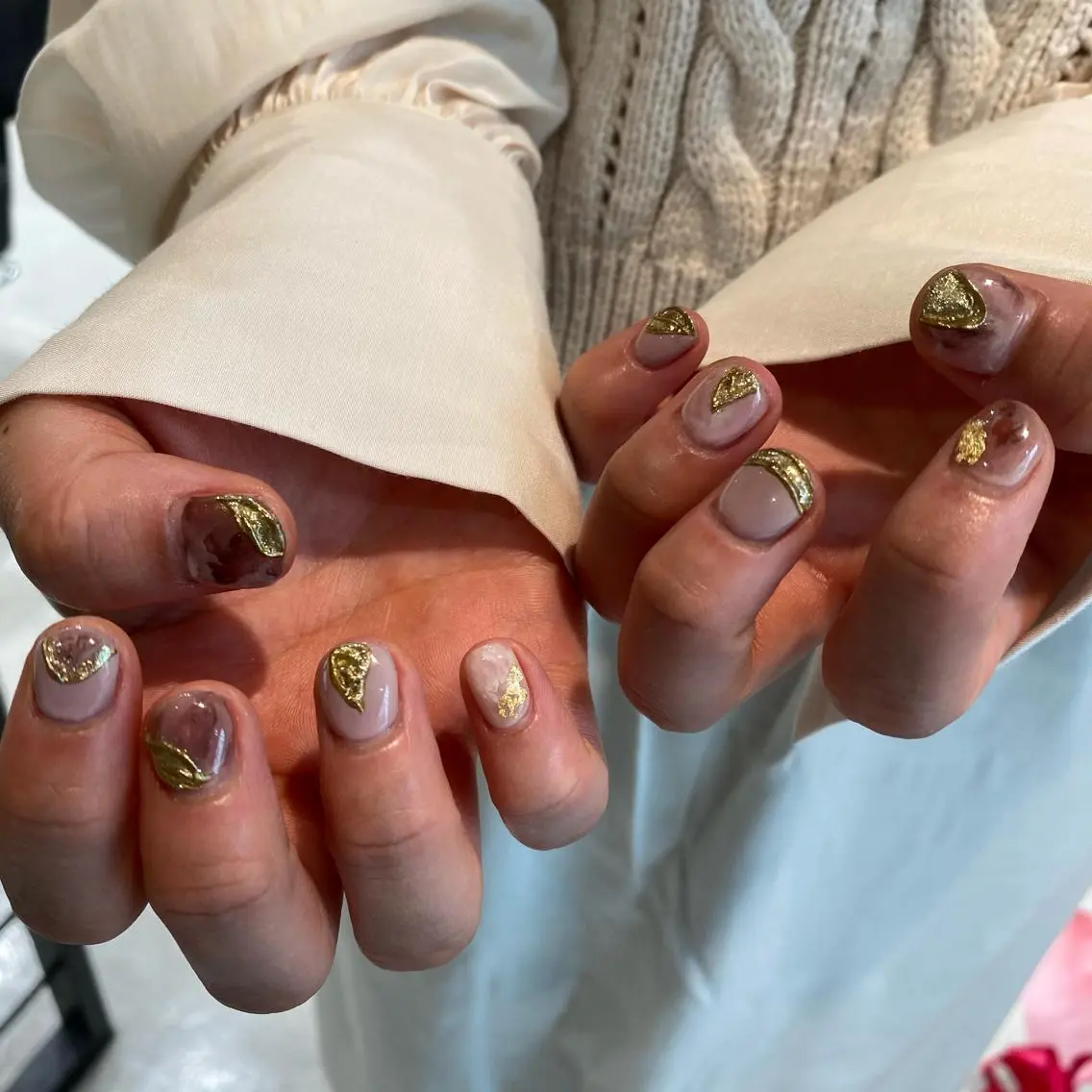 ネイル 平野葵🎀 hair/nailのネイルデザイン