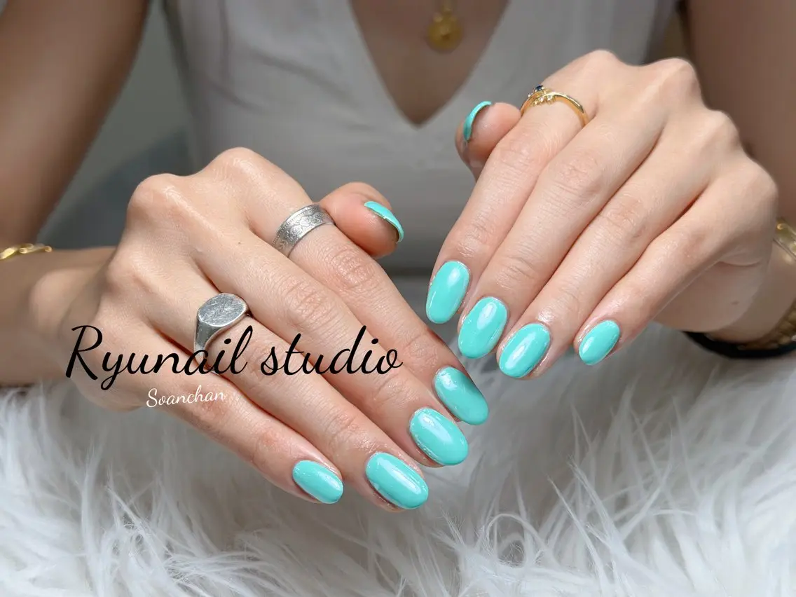 ネイル アートネイル ジェルネイル マグネットネイル ニュアンスネイル シンプルネイル ハンドネイル Ryu Nail NekoChanのネイルデザイン