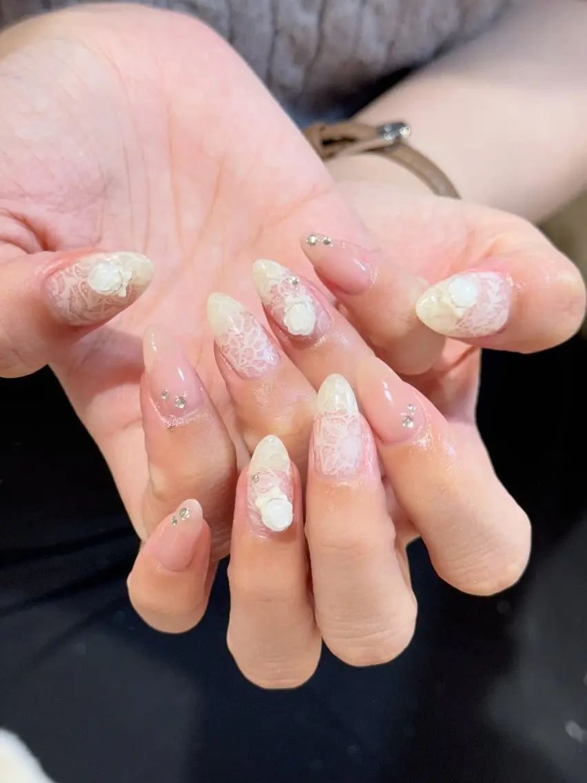 ネイル ハンドネイル ハンドケア 🦋Yumi Nail🦋Momoのネイルデザイン