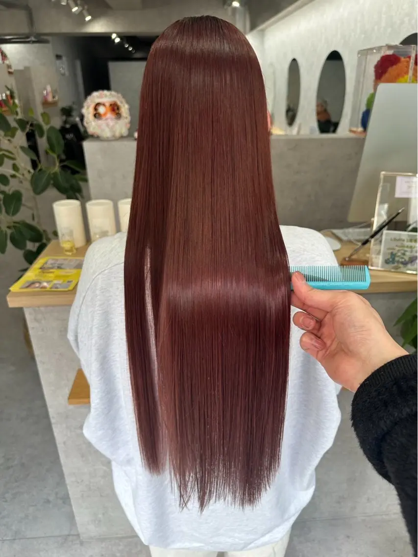 ロング カラー 西野 陽貴のヘアスタイル
