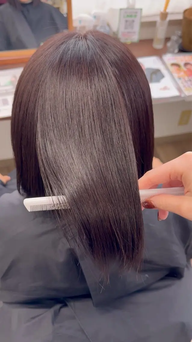 ミディアム 似合わせカット bloom Cielのヘアスタイル