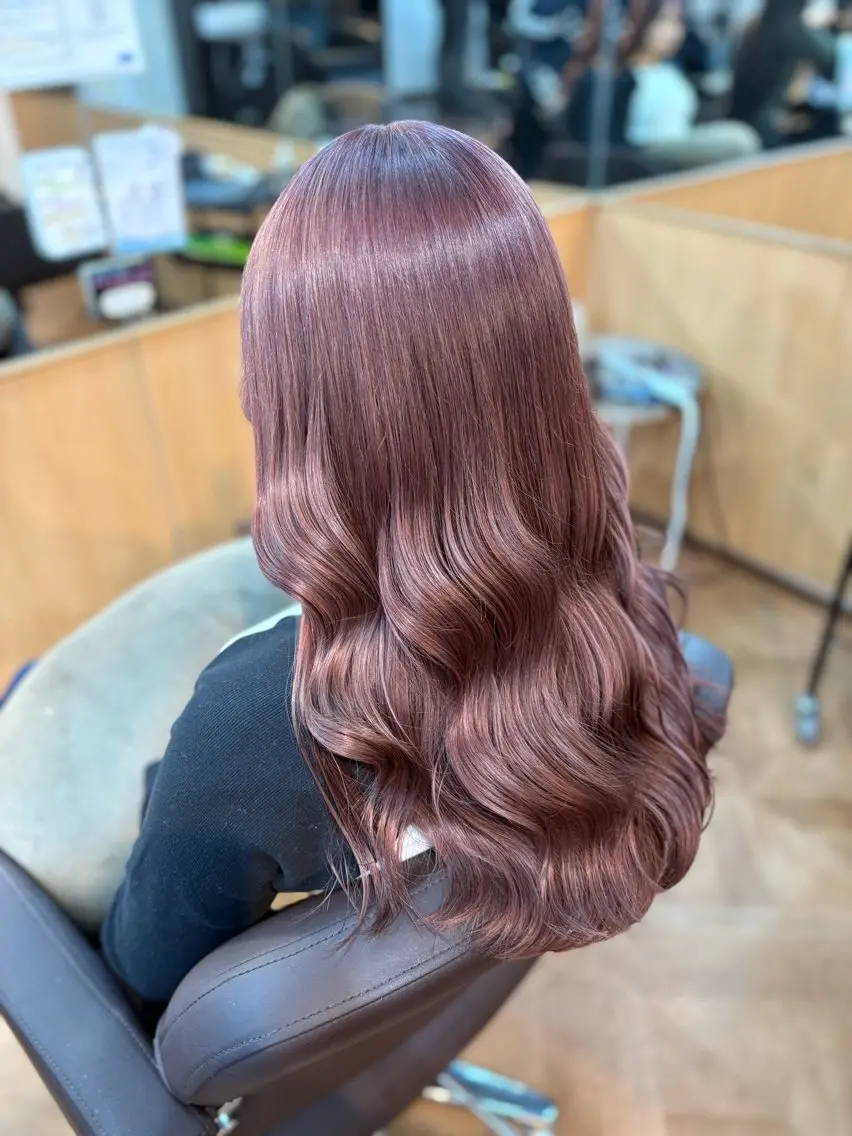 ロング カット ヘアカラー 🍒Ayana🍒 艶カラー🍒のヘアスタイル