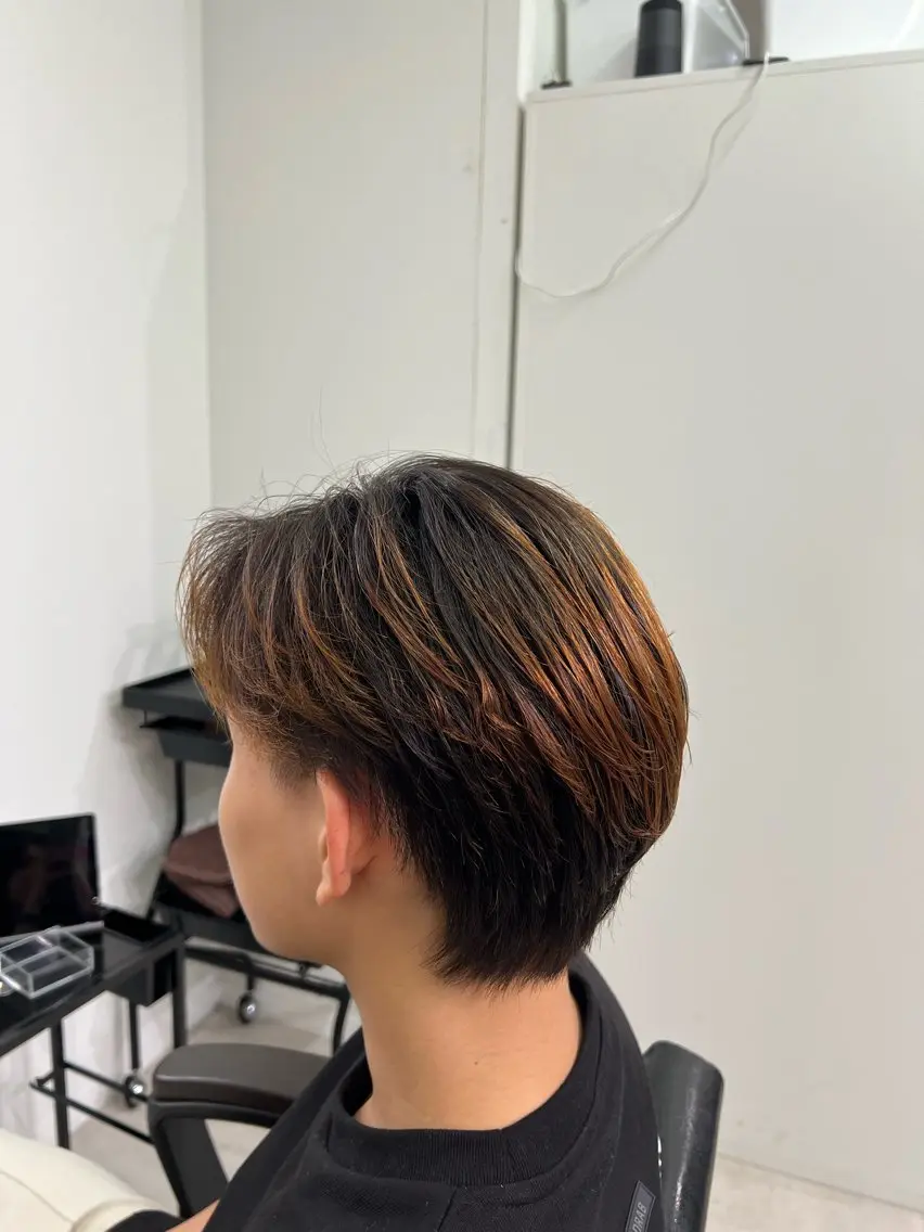 パーマ メンズ kei/ショート /レイヤーカットのヘアスタイル