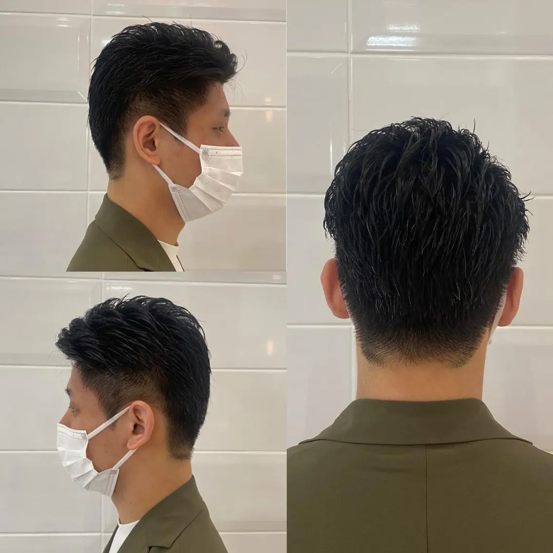 メンズ ツーブロック 刈り上げ 竹内 美貴のヘアスタイル