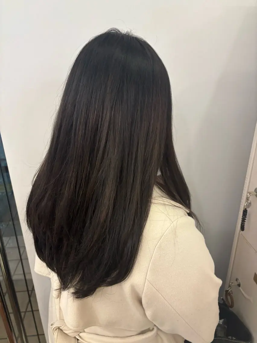 ロング カラー ゴトウ チヅルのヘアスタイル