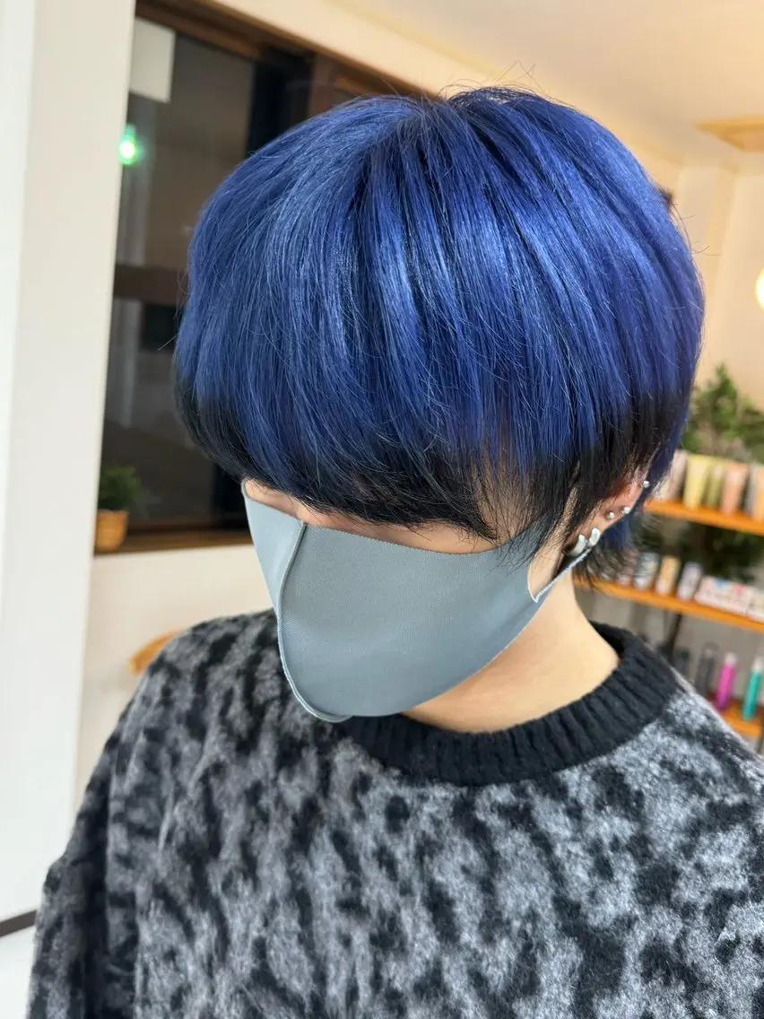 《カラーモデル》💜ブリーチ2回+オンカラー💜 (リタッチ可◎)の写真