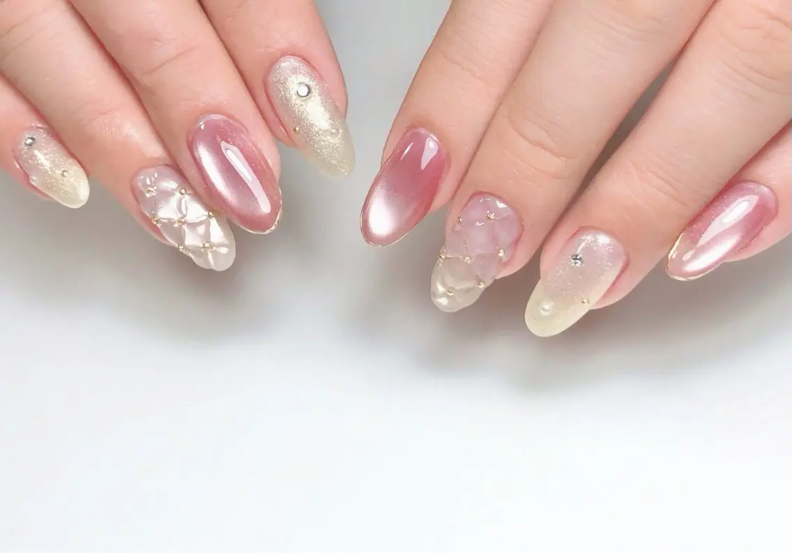 ネイル 持ち込み ハンドネイル atelier in bloomのネイルデザイン