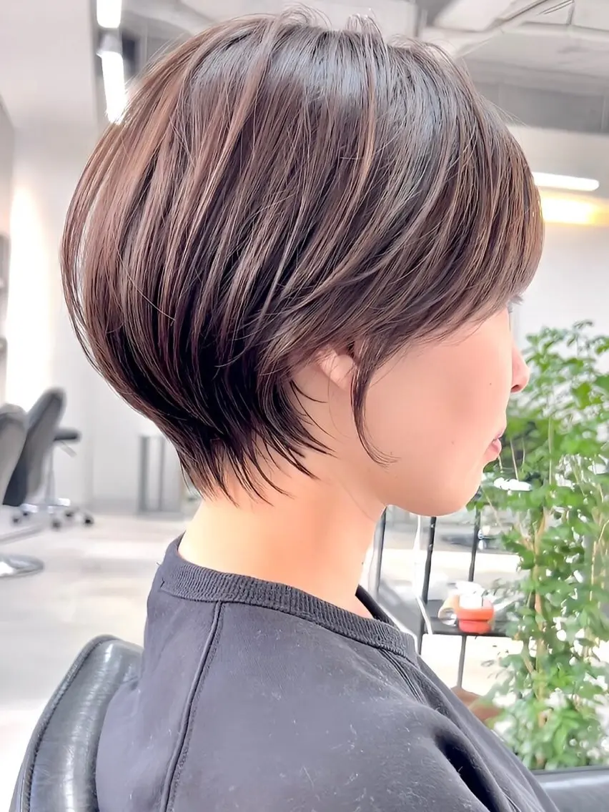 ショート り せのヘアスタイル