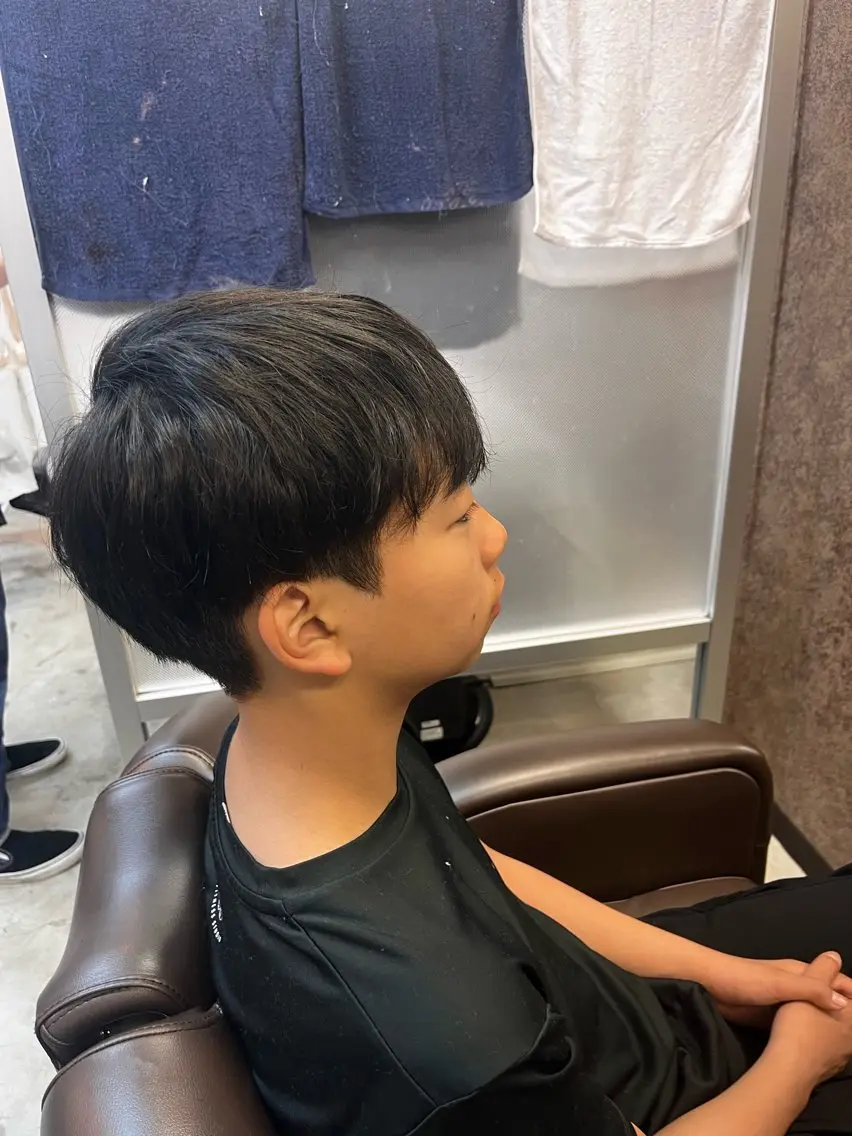 ミディアム メンズ 清水 寧生のヘアスタイル