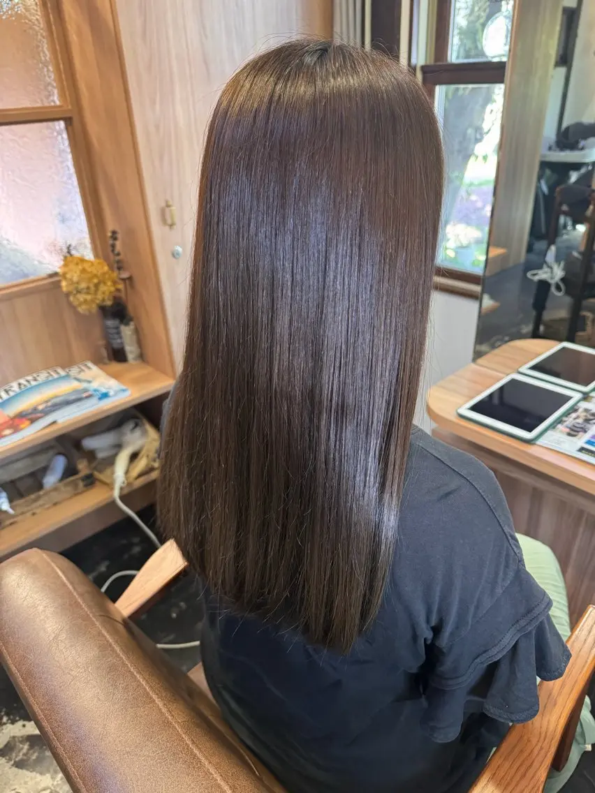 ロング カット ヘアカラー トリートメント TOMOKI 清須/髪質改善/清洲のヘアスタイル