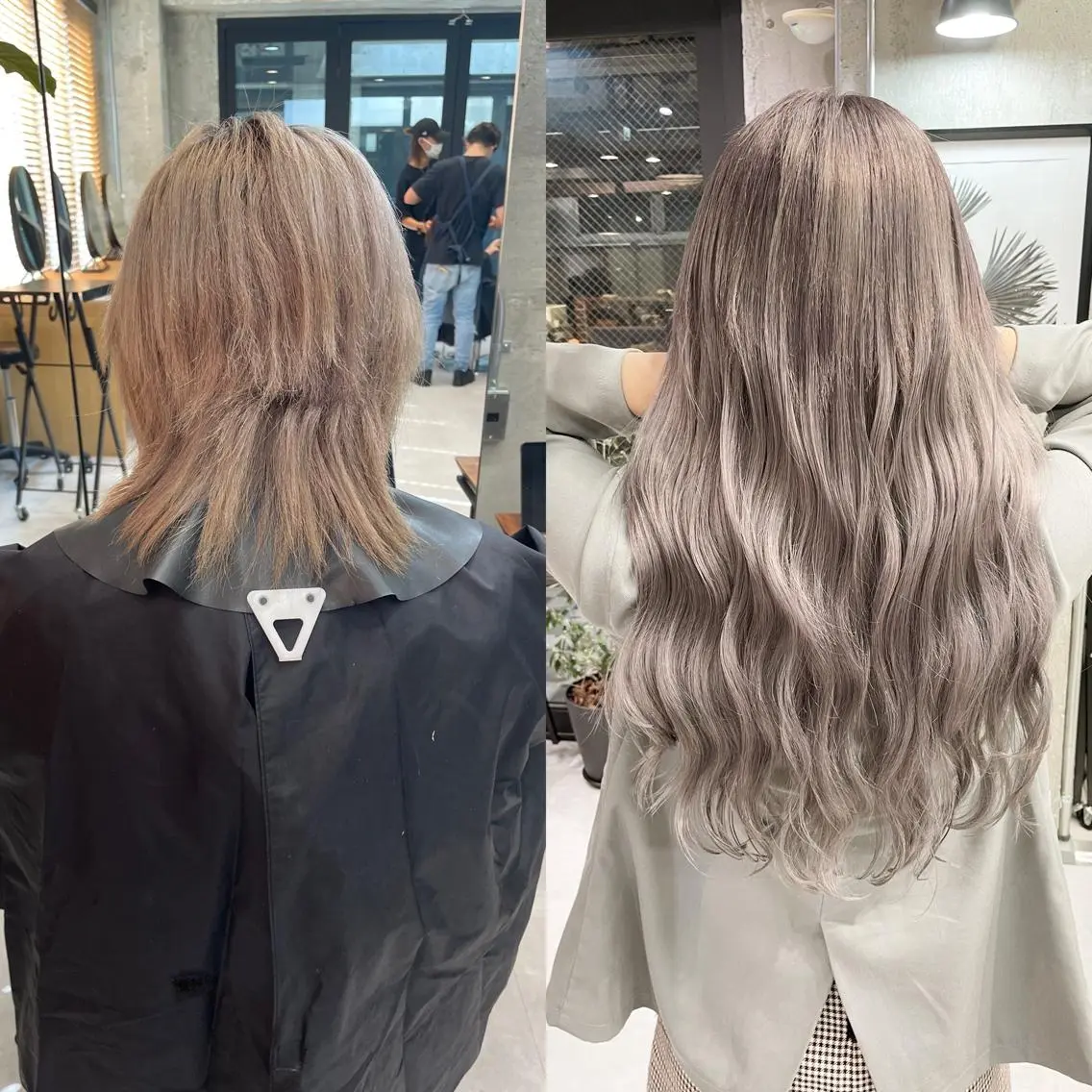 ロング カラー ヘアアレンジ ヘアカラー エクステ TATSUYA アートディレクターのヘアスタイル