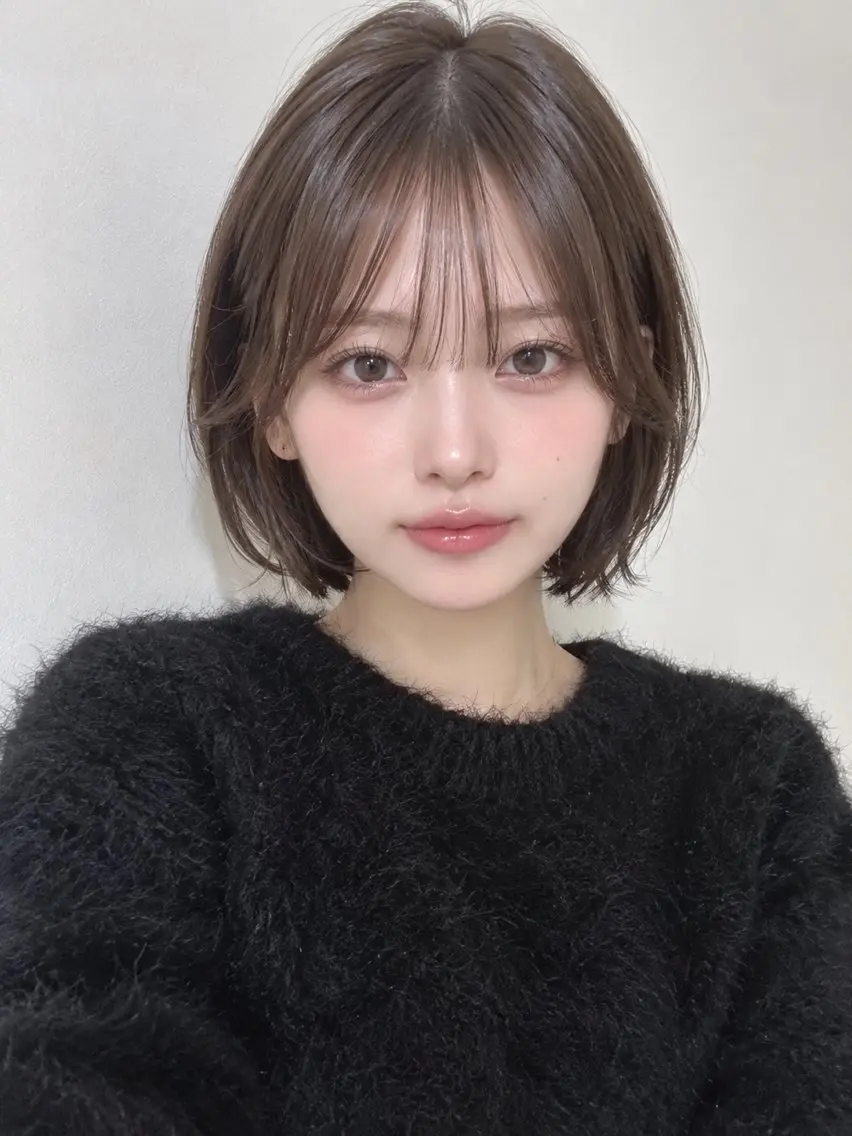 ショート さくら/表参道/ボブ /ミディアムのヘアスタイル