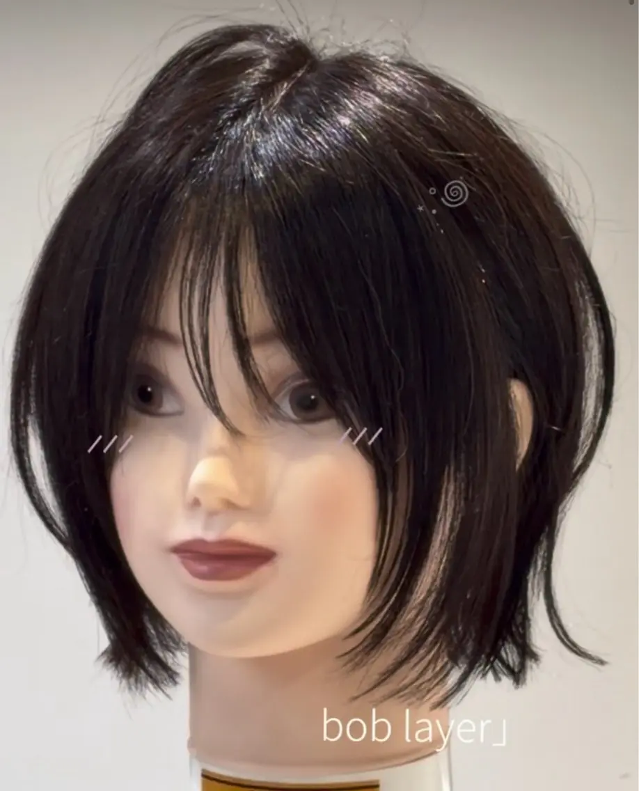 ショート 真下 瑞歩のヘアスタイル