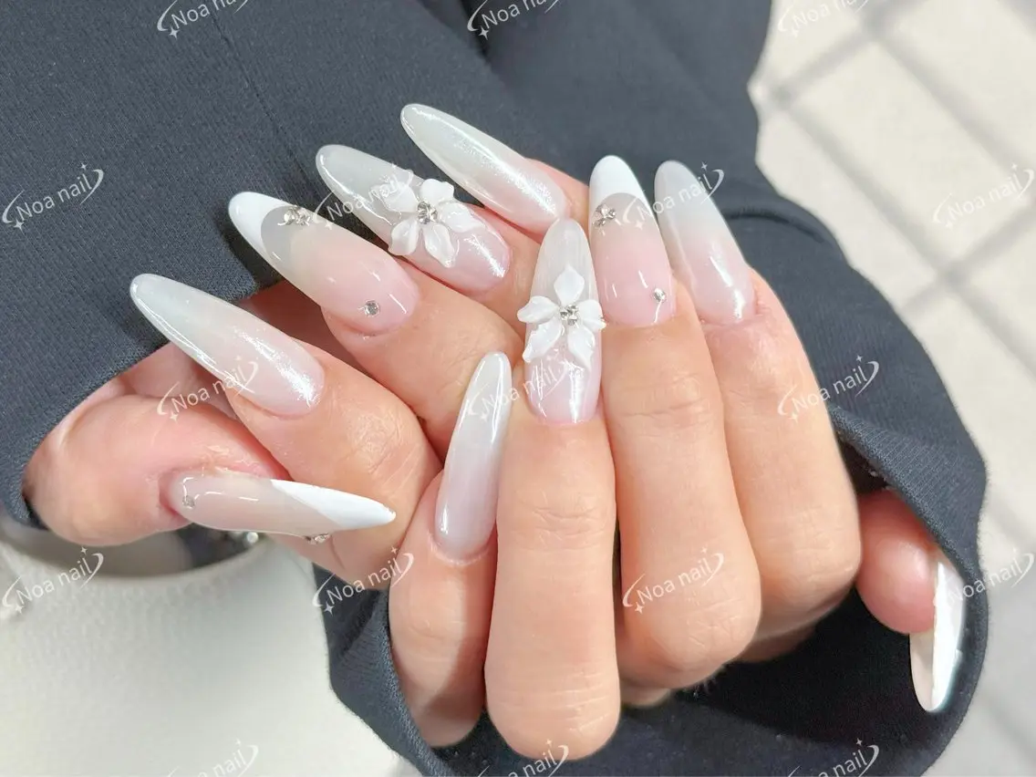 ロング ハンドネイル Noa Nail みつきのネイルデザイン
