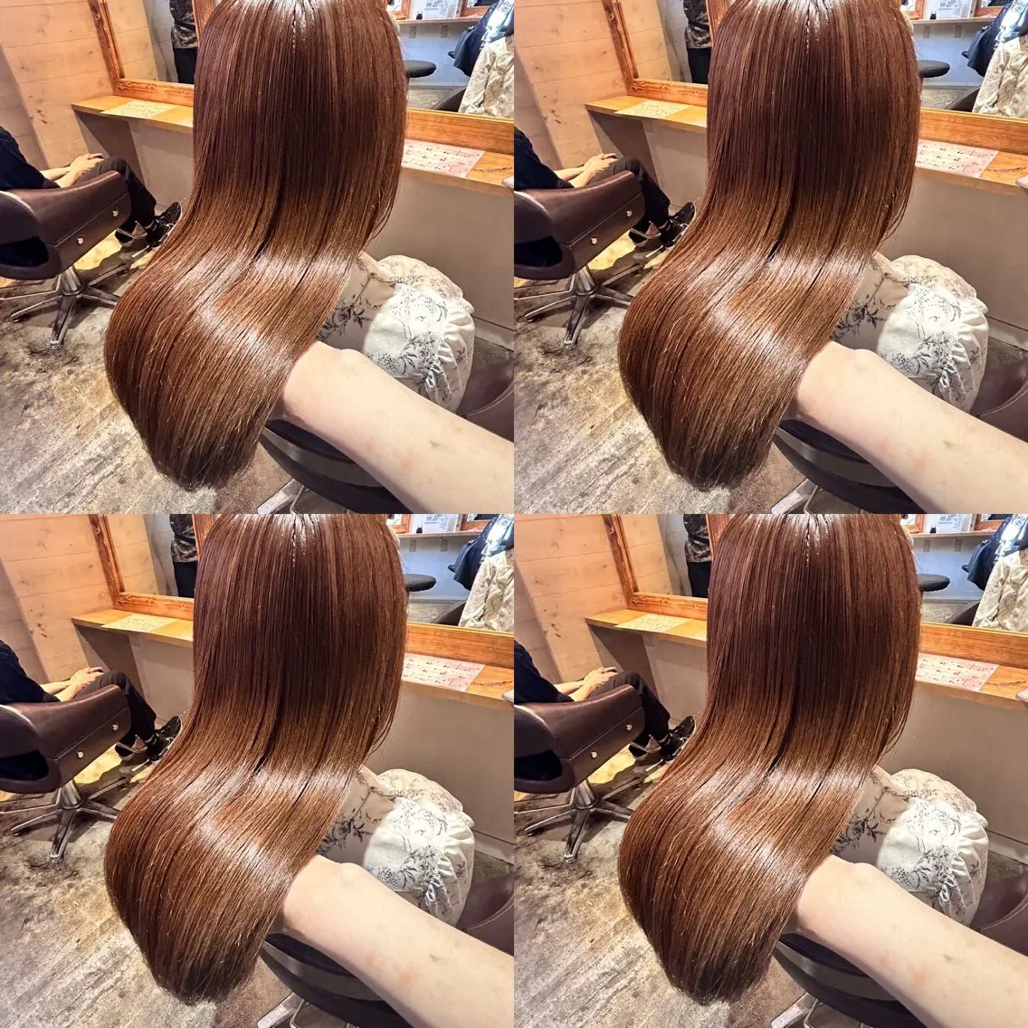 ロング カラー ブラウンカラー キャラメルブラウン 髪質改善 店長✨髪質改善✖️ 透明感カラー／純大のヘアスタイル