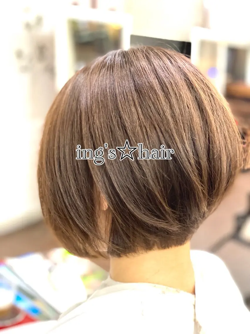 ショート ing's・hair イングス・ヘアーのヘアスタイル