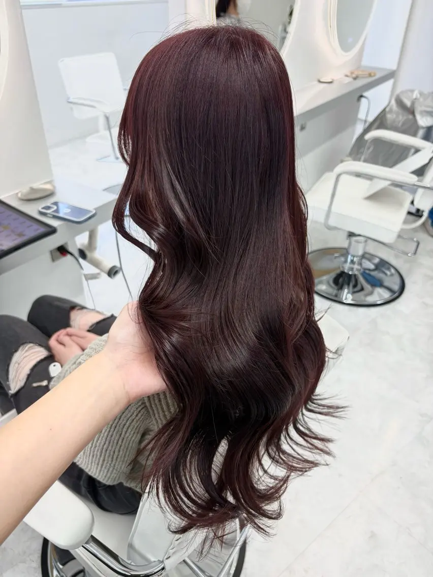 ロング カラー 天王寺 hinataのヘアスタイル