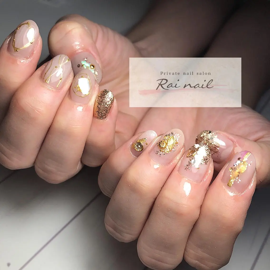 ネイル ハンドネイル Rai nail_ Risaのネイルデザイン