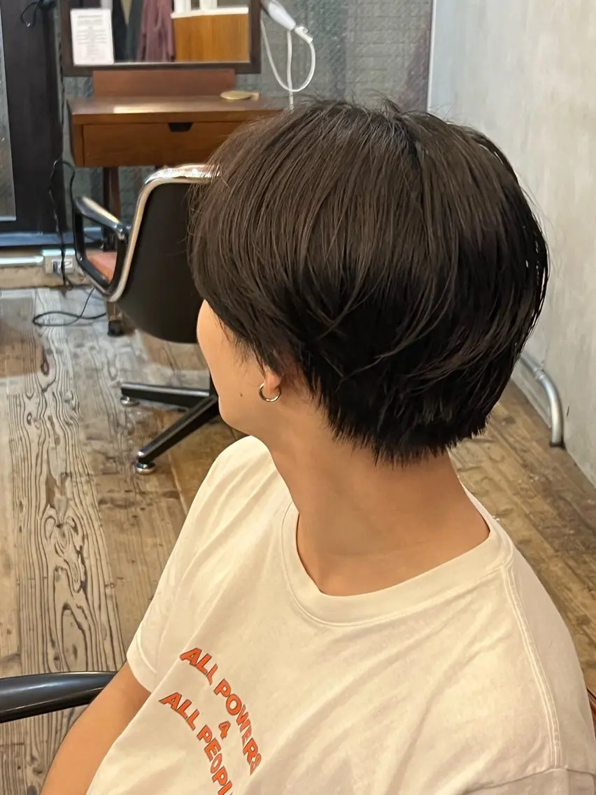 ショート パーマ メンズ 原宿／艶カラー 🦜kotoriのヘアスタイル