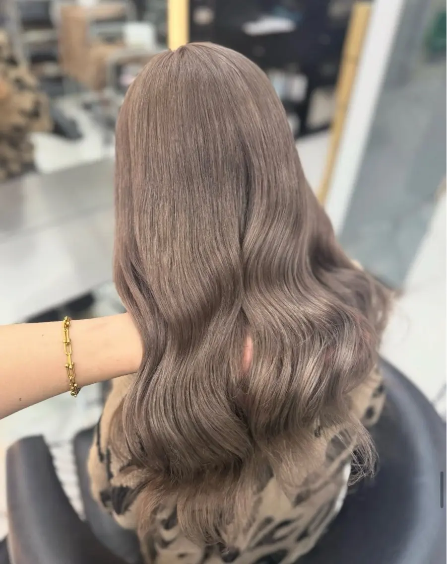 ロング カラー ヘアカラー 笠間 啓聖のヘアスタイル